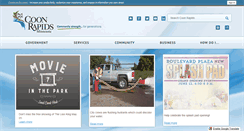 Desktop Screenshot of coonrapidsmn.gov